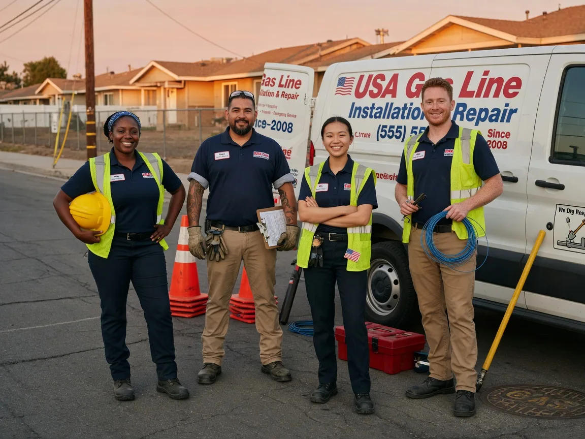 Gas Line Installation company in Desdemona, TX